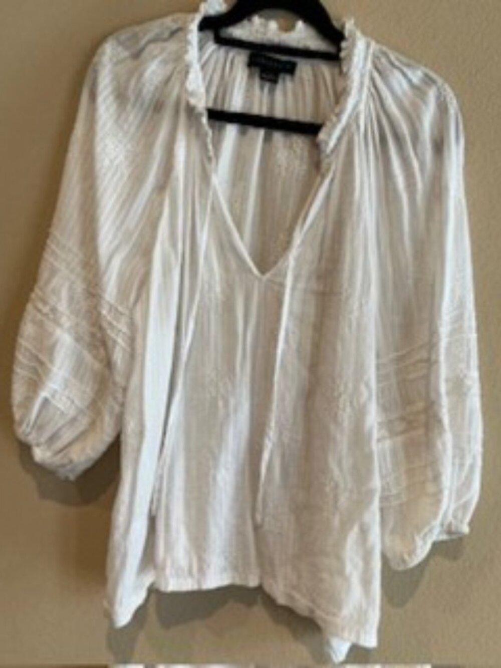 Sanctuary 3/4 sleeve Women's Blouse, Size L